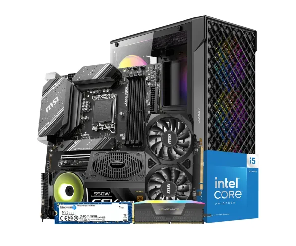 Intel Core i5 14400F 14th Gen Gaming PC