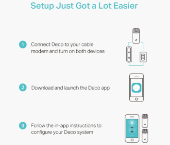 TP-Link Deco M4 AC1200 Dual-Band Mesh Router (1 Pack)